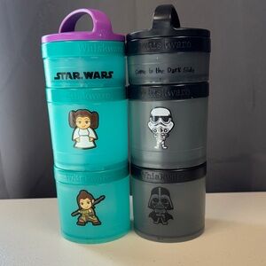 Star Wars Snack Stack - Purple, Teal, and Black